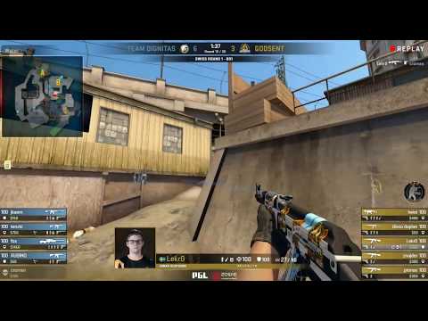 PGL Major Offline Qualifier | Team Dignitas vs GODSENT
