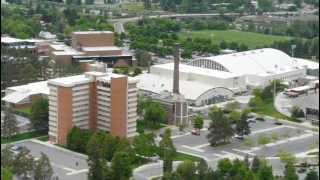 preview picture of video 'University of Montana Missoula campus from Mount Sentinel.MOV'