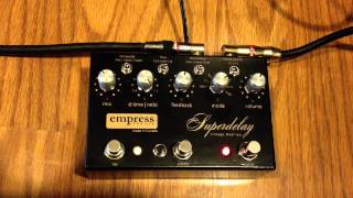 Empress Superdelay Digital Delay Pedal - What To Know Empress Superdelay Digital Delay Pedal - What To Know