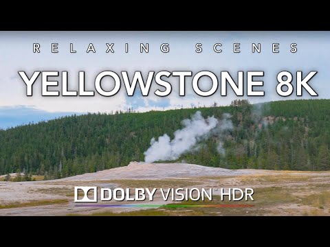 Driving Yellowstone in 8K Dolby Vision - Yellowstone Wyoming to Bozeman Montana