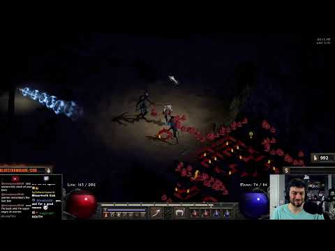 Diablo 2 - HELL HARDCORE GUIDED PLAYTHROUGH !guides !giftcard