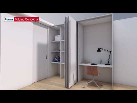 Residential Application: Hawa Folding Concepta from Häfele