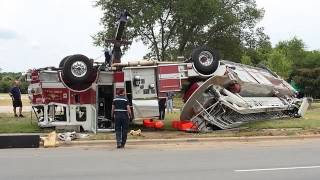 Unbelievable Fire Truck Crashes