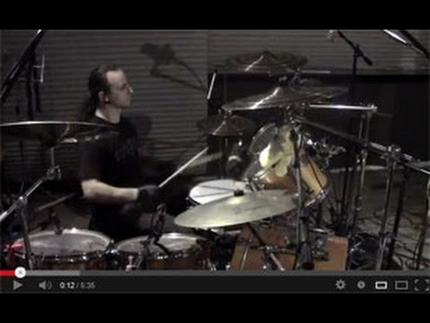 Stormlord - "My Lost Empire" Drums recording - new song 2013