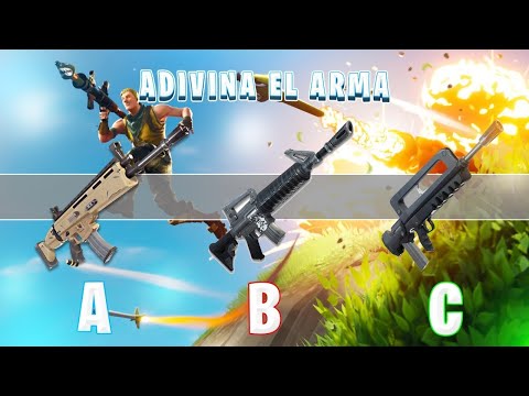 ADIVINA EL ARMA DE FORTNITE POR SU SONIDO DE RECARGA