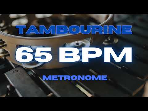65 BPM - Tambourine Metronome