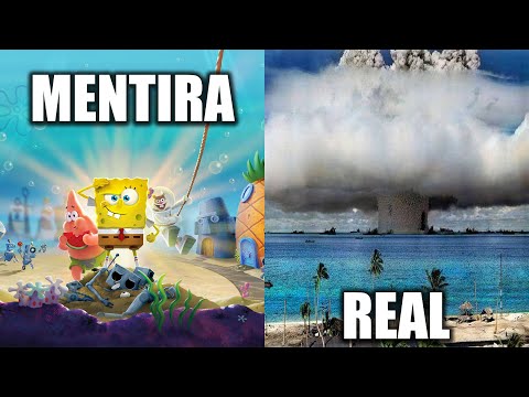 Bikini Bottom is real! The place where SpongeBob lives and where atomic bombs were dropped.