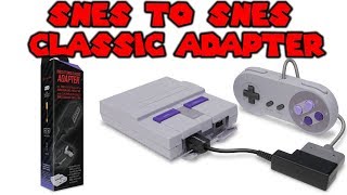 Hyperkin SNES To NES Classic, SNES Classic or Wii Controller Adapter