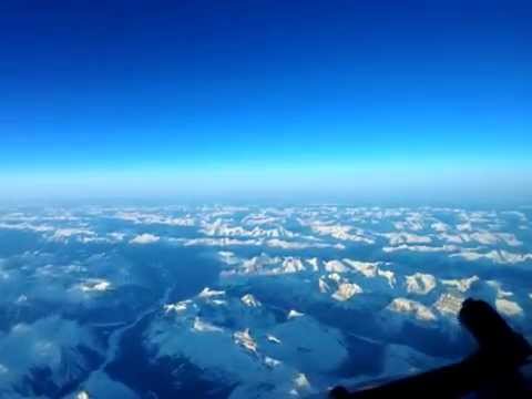 Over Greenland @ 8000 km/h