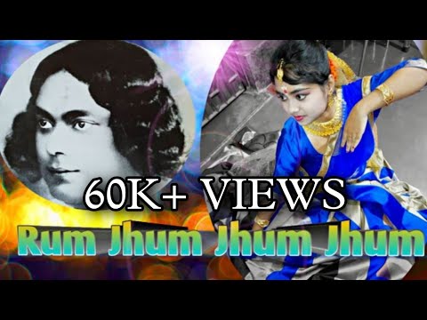 Rum Jhum Jhum Jhum|Nazrul Jayanti | Tribute to Nazrul Islam|Nazrul geeti|Dance cover|Additiya Kayal