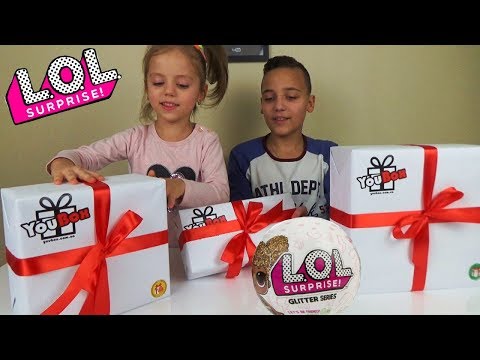 ПОСЫЛКА от YouBox LOL Куклы ЛОЛ РАСПАКОВКА подарков Сюрприз БОКС