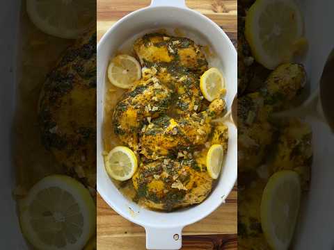 Moroccan Lemon Chicken with Olives YUM!