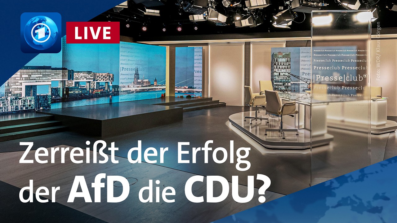 AfD-Triumph in Sachsen-Anhalt: Zerreißt es die CDU? | ARD-Presseclub