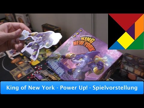 King of New York: Power Up! [iello] - Spielvorstellung (Spiel 2016) - Englisch