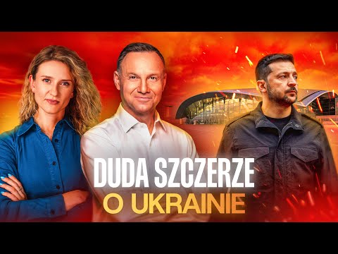 ANDRZEJ DUDA O GRANICACH POMOCY UKRAINIE, BANDERZE I PRZYJAŹNI Z ZEŁENSKIM