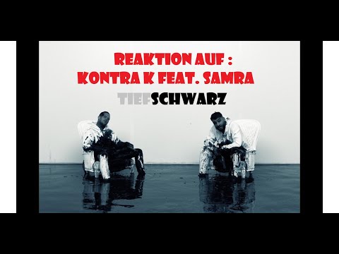 Kontra K feat. Samra - Tiefschwarz | reaction by Marcy