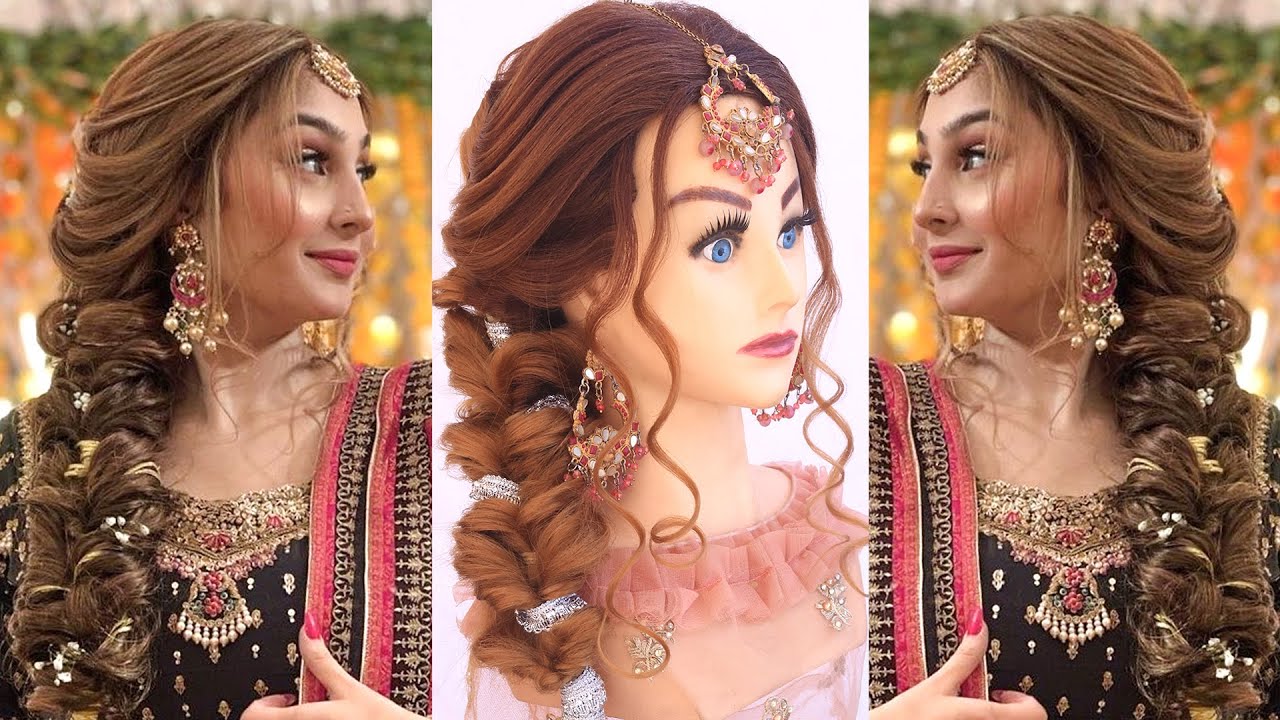 Beautiful Messy Braid Hairstyles For Long Hair l Indian Bridal Hairstyle 2026🔥