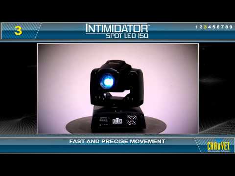 Intimidator Spot LED 150: Lightweight, super fast moving head by CHAUVET, зображення 1