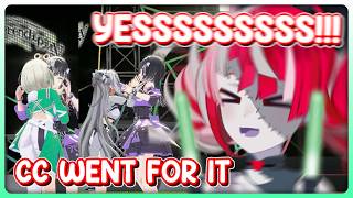 Ollie Goes Absolutely Crazy When Cecilia and Zeta Give Shiori Kisses on Stage
