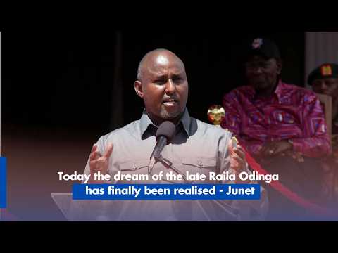 Today the dream of the late Raila Odinga has finally been realised - Junet