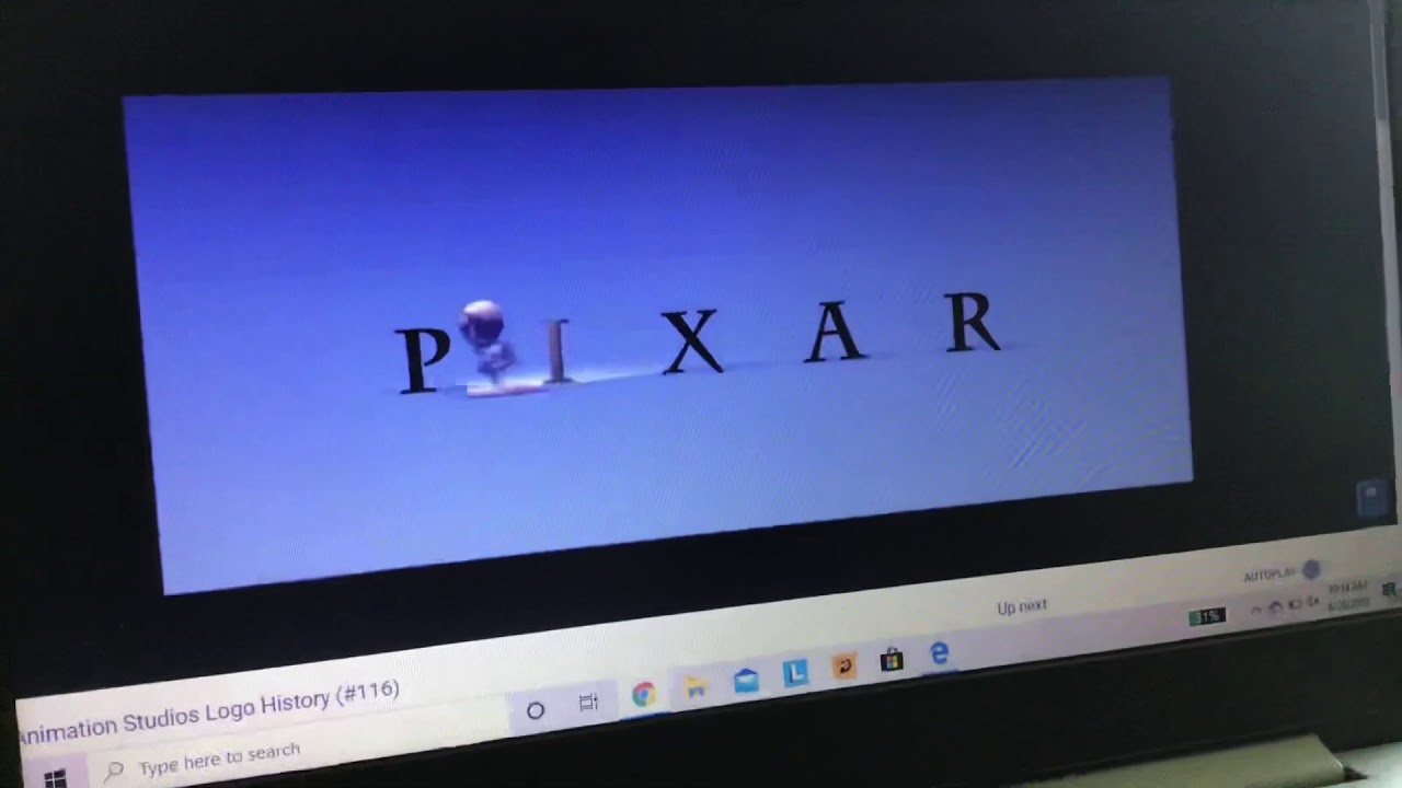 Pixar animation studios logo history.