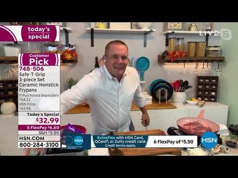 HSN | Kitchen Essentials featuring Safe-T-Grip 09.10.2021 - 12 PM