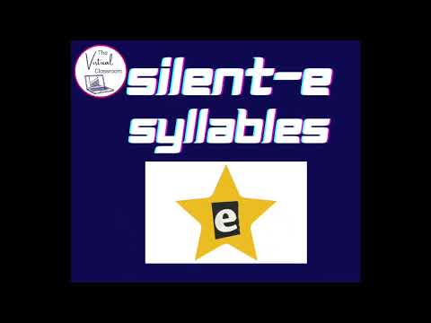 Silent-E syllables/Magic-E syllables