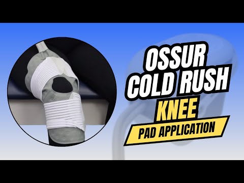 Ossur Cold Rush Knee Pad Application Made Easy!