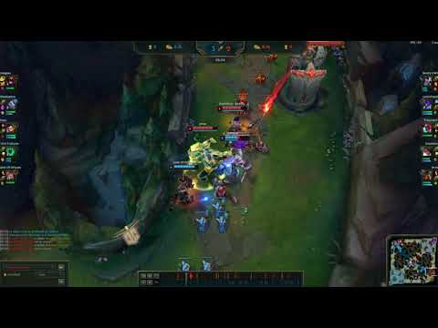 Thresh grab VS Samira (Stupid champ)