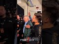 HENRY CEJUDO HAILS GOAT JON JONES BACKSTAGE AFTER HEAVYWEIGHT TITLE WIN