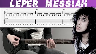 METALLICA - LEPER MESSIAH (Guitar cover with TAB | Lesson)