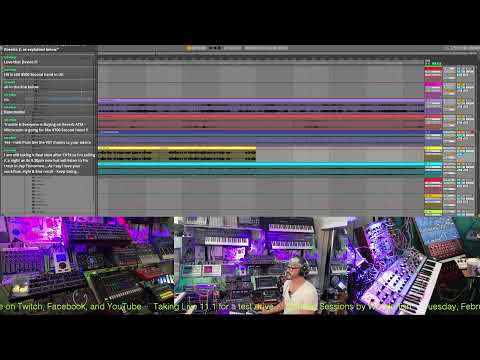Testing Ableton Live 11.1 - You are at the end of the world -  Morning Sessions 02.01.2022
