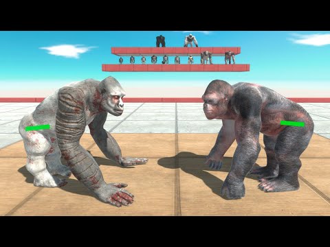 1v1 Mutant Primates Tournament - Animal Revolt Battle Simulator