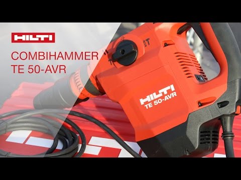 INTRODUCING the Hilti combihammer TE 50-AVR