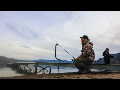 Bank Fishing for a HOT River Trout Bite! (The BEST Homemade Tacos!)