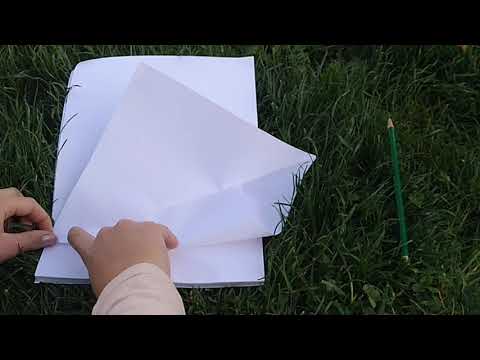 Origami Fisch aus DinA4 Blatt falten