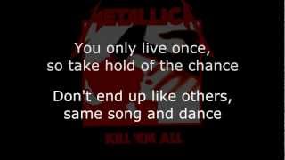Metallica - Motorbreath Lyrics (HD)