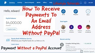 Payment Without a PayPal Account | How To Receive Payments To An Email Address Without PayPal