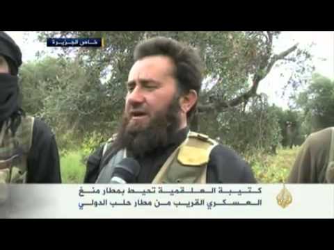 تقرير تلفزيوني يرصد سيطرة فصائل الجيش الحر على كتيبة العلقمية في محيط مطار منغ العسكري