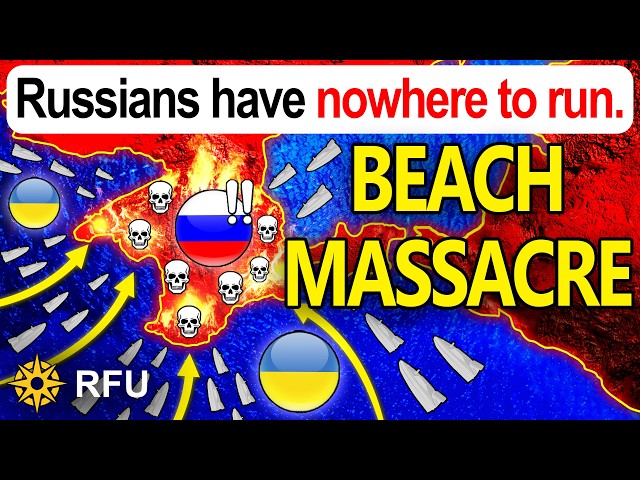 Ukrainian naval drones vaporize Russian troops on Crimean coast SDDEFAULT Thumbnail