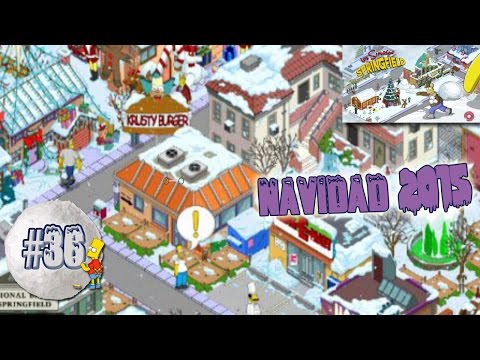 Los Simpson Springfield "Navidad'15: Cap. 36 - Los Simpson se preparan para el Fin de Año" por Tony