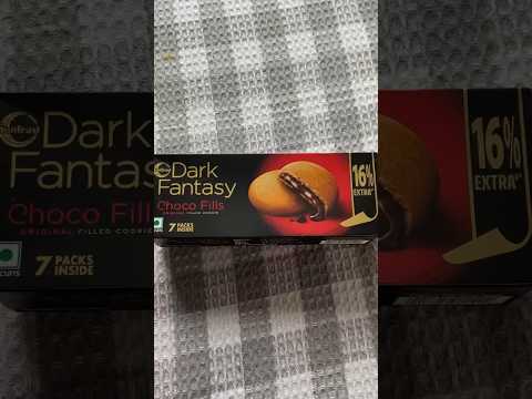 Sunfeast Dark Fantasy Choco Fills #chocolate #darkfantasy #biscuit #shortsviral #unboxing #shorts