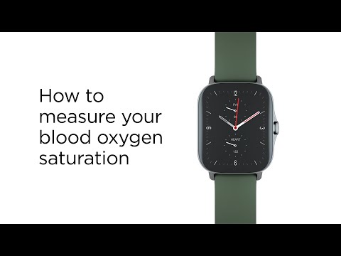 Tutorial | Amazfit GTS 2 Series | Steps to measure your blood oxygen saturation