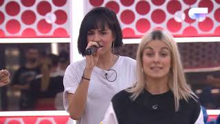 Ensayo de NATALIA con los BAILARINES (FLAMES) | OT 2018