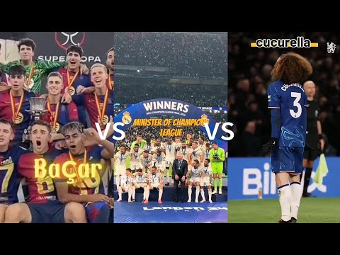 Laho 🤯(football  version) Barcelona Vs Real Madrid Vs Chelsea 🥶💥