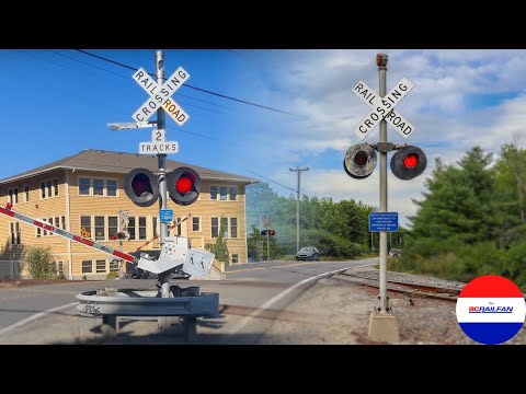 USA Railroad Crossings Compilation 4