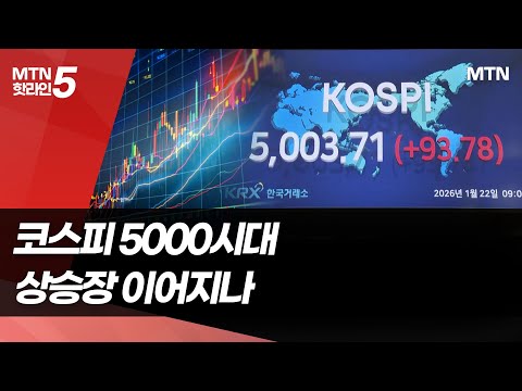 5000고지 밟은 코스피… 상승장 이어질까 / 머니투데이방송 (뉴스) https://img.youtube.com/vi/KSxBRXFvOZs/hqdefault.jpg 5000고지 밟은 코스피… 상승장 이어질까 / 머니투데이방송 (뉴스)