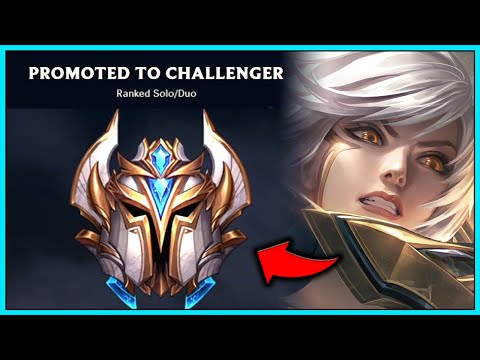 I'M OFFICIALLY PROMOTED TO CHALLENGER IN SEASON 11 (Challenger Riven Main) - League of Legends