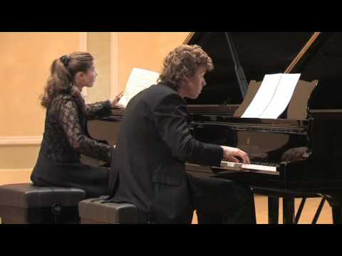 Olga Jegunova and Arturs Cingujevs - Mozart Duettino Concertante