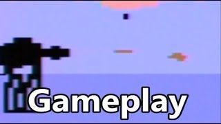 Star Wars The Empire Strike Back Atari 2600 Gameplay with Smart Bombs - The No Swear Gamer